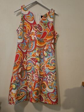 Ronni Nicole Paisley Floral Print Sleeveless Short Beach City Women's